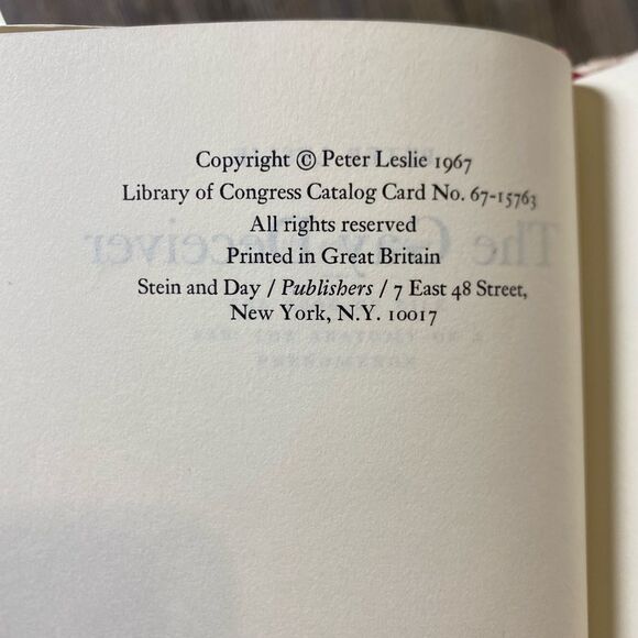 THE GAY DECEIVER PETER LESLIE WRITER OF U.N.C.L.E BOOKS 1967 HARD COVER RARE - Picture 4 of 5